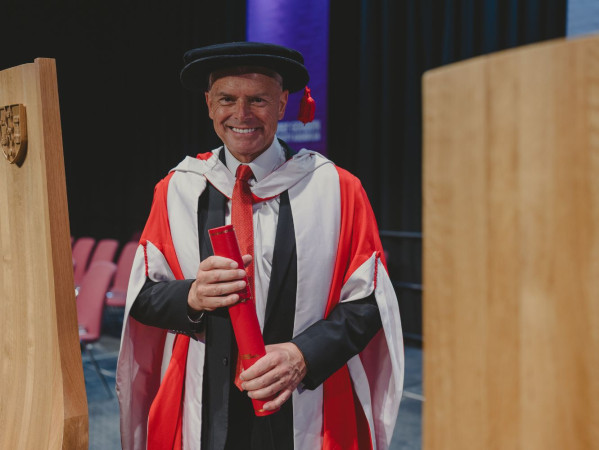 Dave Cormack at RGU's Summer Graduation 2024 Dave Cormack at RGU's Summer Graduation 2024