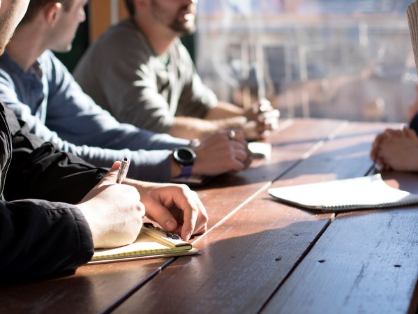 people in a meeting people in a meeting