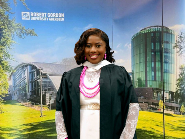 Favour Gana at Graduation Favour Gana at Graduation