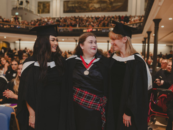 Graduation ceremony at the Music Hall in Aberdeen Graduation ceremony at the Music Hall in Aberdeen