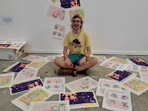 Lewis Church, Communication Design student at Gray's School of Art Lewis Church, Communication Design student at Gray's School of Art
